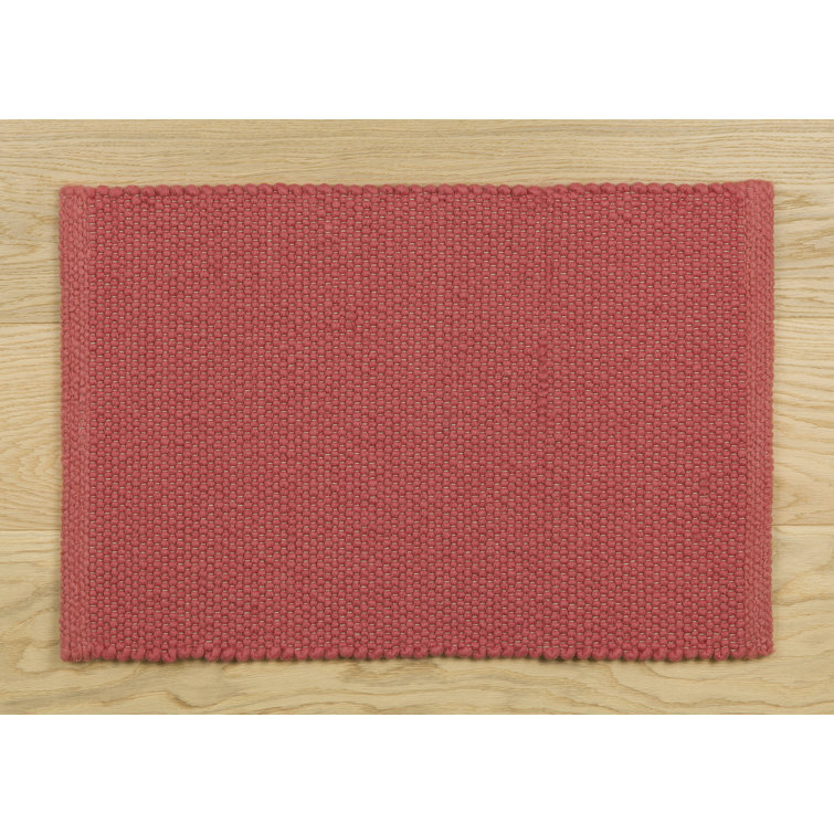 Jordan Teppiche Handmade Wool Dark Pink Rug Wayfair.co.uk